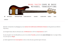 Tablet Screenshot of bassebruno.com